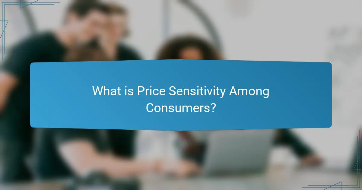 What is Price Sensitivity Among Consumers?